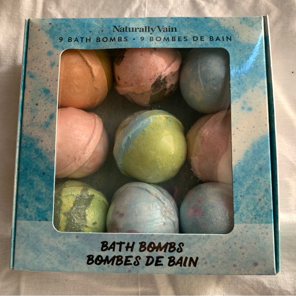 NATURALLY VAIN- Bath Bombs (9)